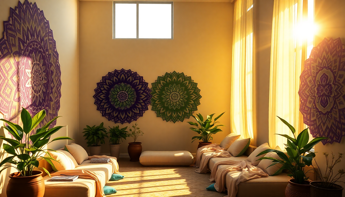 Elevate Your Space: Infusing Spiritual Serenity with Mandala Designs